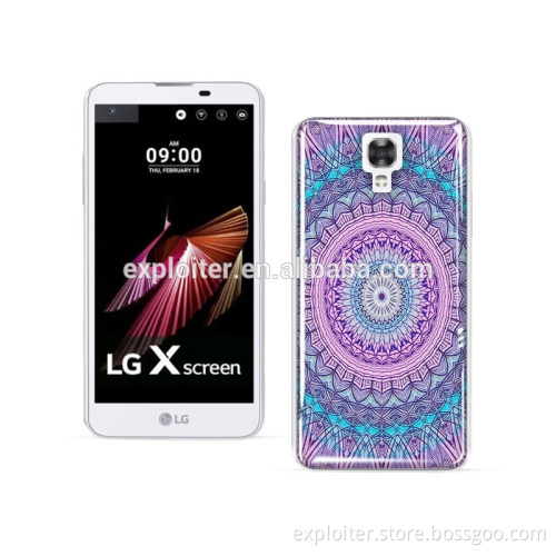 Ultra-thin soft epoxy make phone cover for LG X Screen case cover